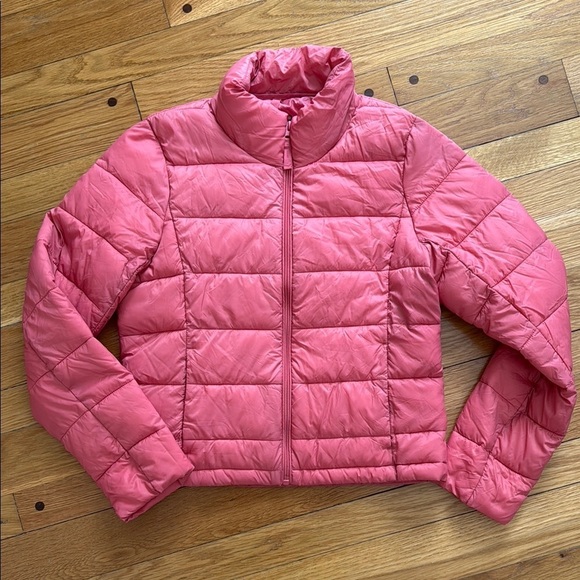 Love Tree Ultra Light Packable Pink Puffer Jacket M - Picture 1 of 3